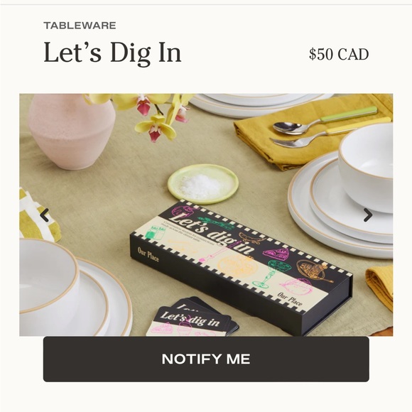 Our Place Let’s Dig In Conversation Starter Dinner Party Game - Picture 4 of 13